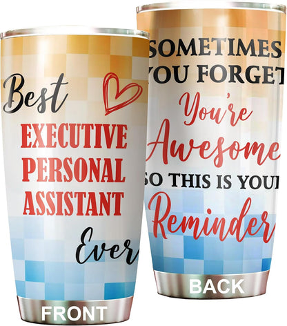 Best Lacrosse Coach Ever Tumbler Stainless Steel 20oz, Office Gifts Women Men Work Friends Coworker, Driking Coffee Cup For Birthday Christmas - Colors E