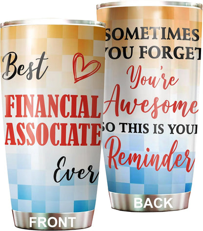 Best Lacrosse Coach Ever Tumbler Stainless Steel 20oz, Office Gifts Women Men Work Friends Coworker, Driking Coffee Cup For Birthday Christmas - Colors E