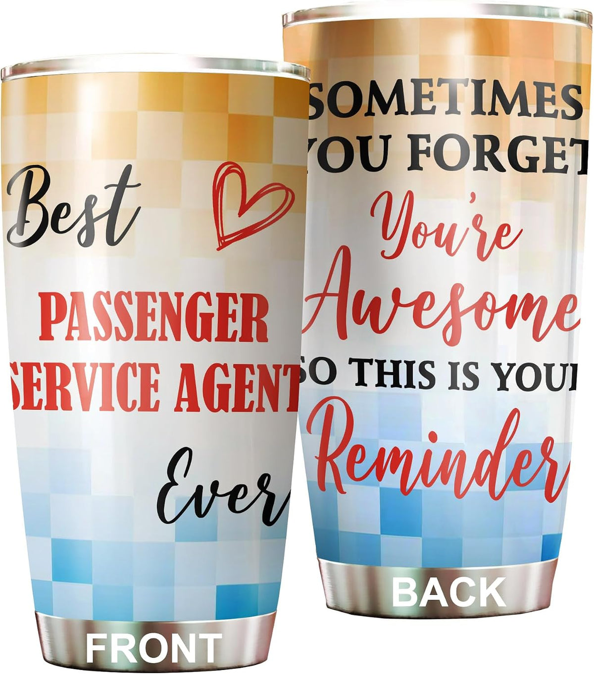 Best Lacrosse Coach Ever Tumbler Stainless Steel 20oz, Office Gifts Women Men Work Friends Coworker, Driking Coffee Cup For Birthday Christmas - Colors E