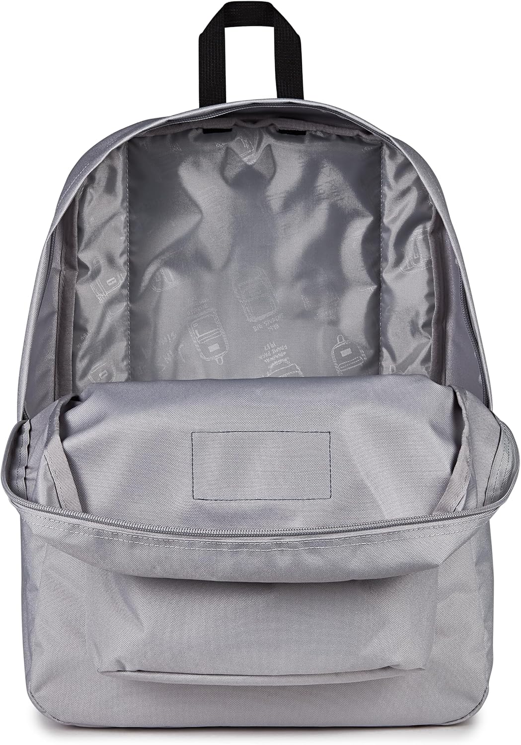 JanSport SuperBreak One Backpacks - Durable, Lightweight Bookbag with 1 Main Compartment, Front Utility Pocket with Built-in Organizer - Premium Backpack, Black - Colors B