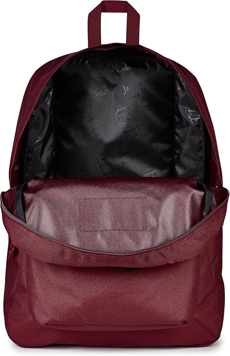 JanSport SuperBreak One Backpacks - Durable, Lightweight Bookbag with 1 Main Compartment, Front Utility Pocket with Built-in Organizer - Premium Backpack, Black - Colors B