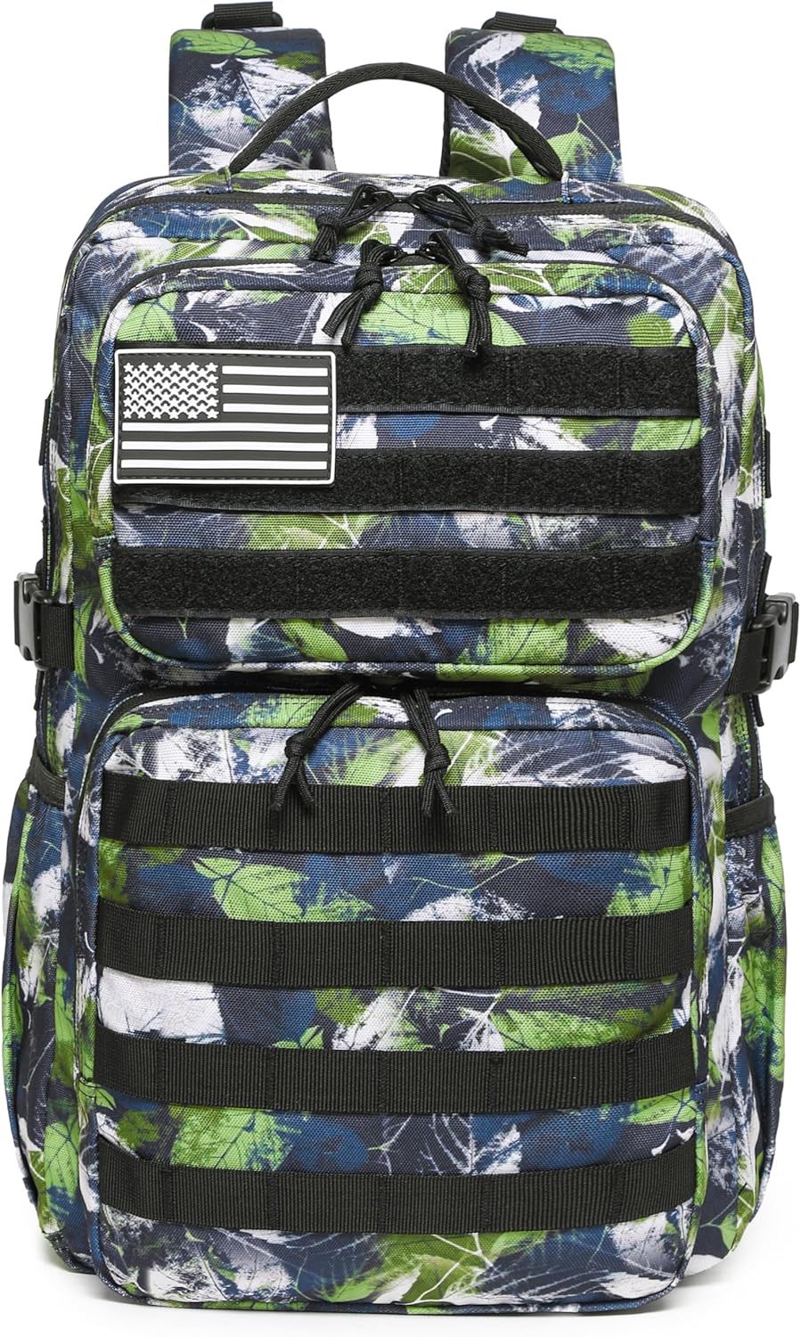 Wotony Military Tactical Backpack for Men Waterproof Daypack 3 Day Assault Pack Molle Bag with Water Bottle Holder