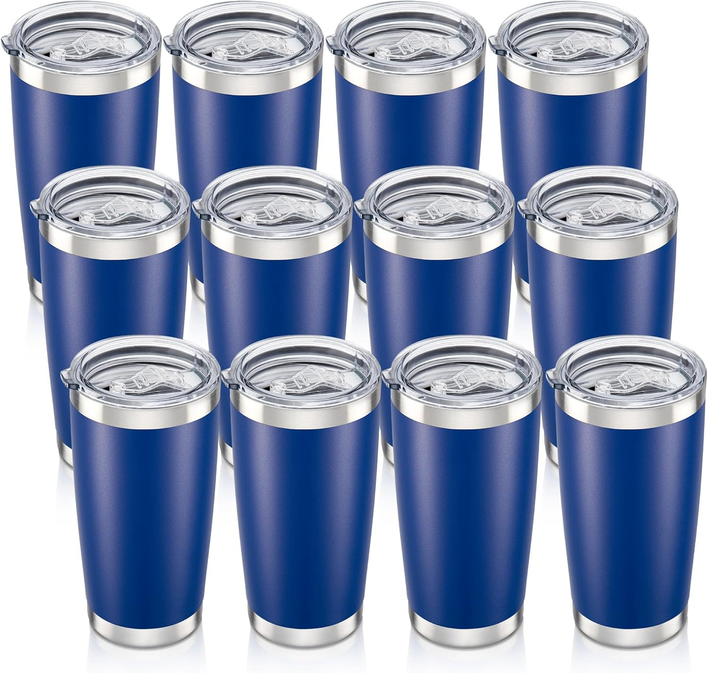 20 oz Tumbler with Lid Stainless Steel Insulated Tumblers Cups Travel Mug | Double Wall Vacuum, Powder Coated, Keep Drinks Cold and Hot, Waterproof Lid, Fit of Car Cup Holders, Sagebrush Green