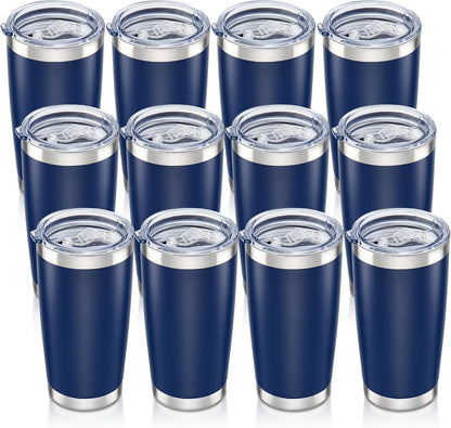 20 oz Tumbler with Lid Stainless Steel Insulated Tumblers Cups Travel Mug | Double Wall Vacuum, Powder Coated, Keep Drinks Cold and Hot, Waterproof Lid, Fit of Car Cup Holders, Sagebrush Green