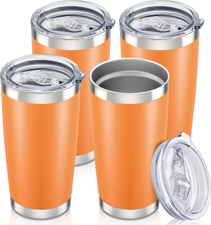 20 oz Tumbler with Lid Stainless Steel Insulated Tumblers Cups Travel Mug | Double Wall Vacuum, Powder Coated, Keep Drinks Cold and Hot, Waterproof Lid, Fit of Car Cup Holders, Sagebrush Green