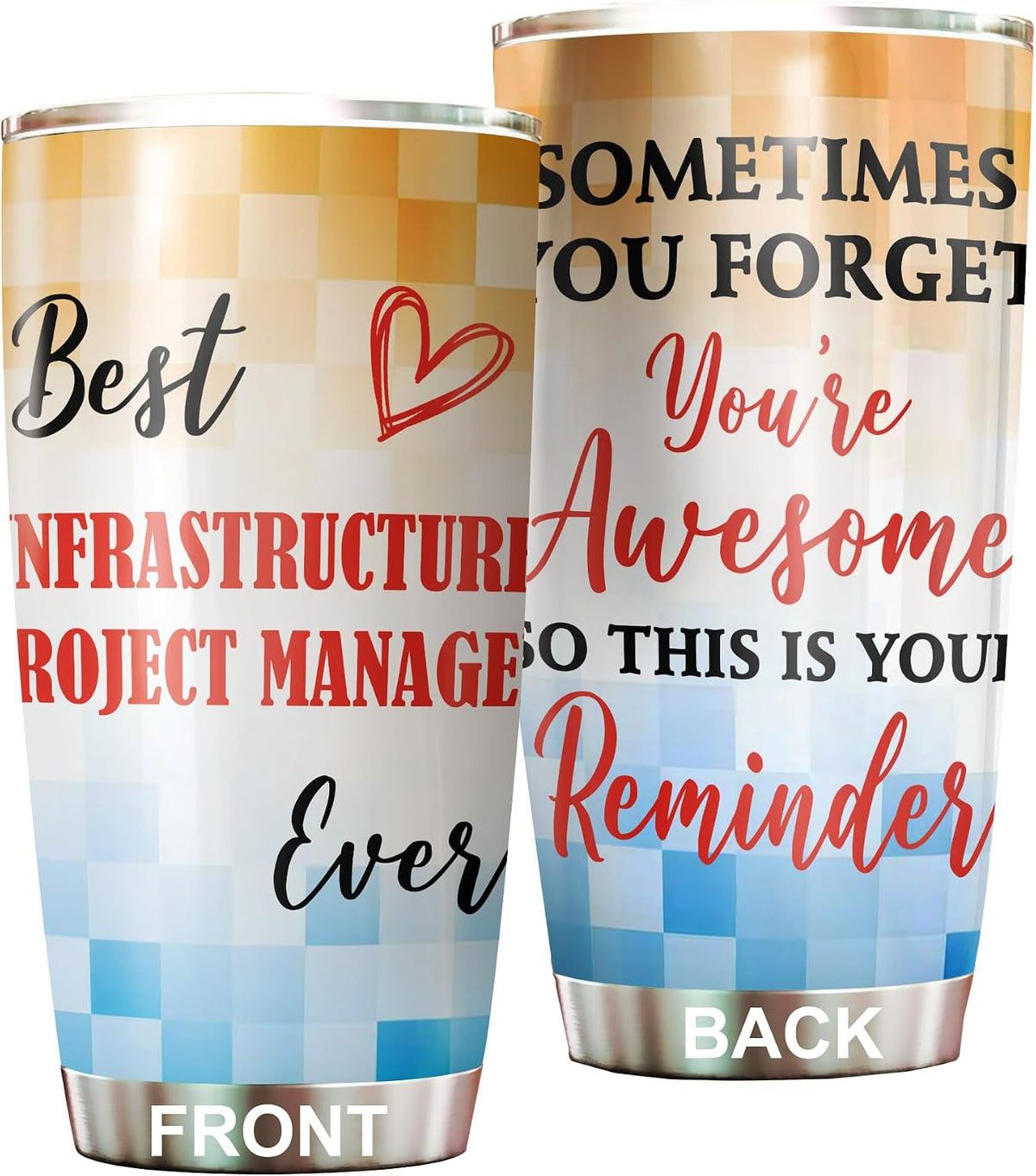 Best Lacrosse Coach Ever Tumbler Stainless Steel 20oz, Office Gifts Women Men Work Friends Coworker, Driking Coffee Cup For Birthday Christmas - Colors I