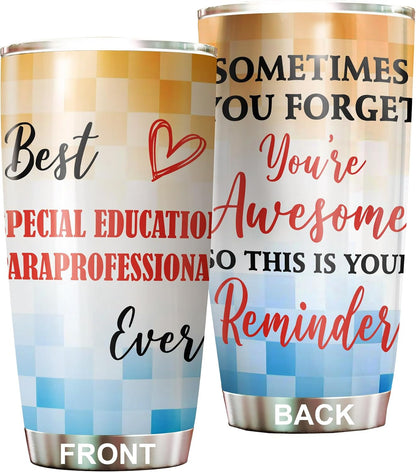 Best Lacrosse Coach Ever Tumbler Stainless Steel 20oz, Office Gifts Women Men Work Friends Coworker, Driking Coffee Cup For Birthday Christmas - Colors I