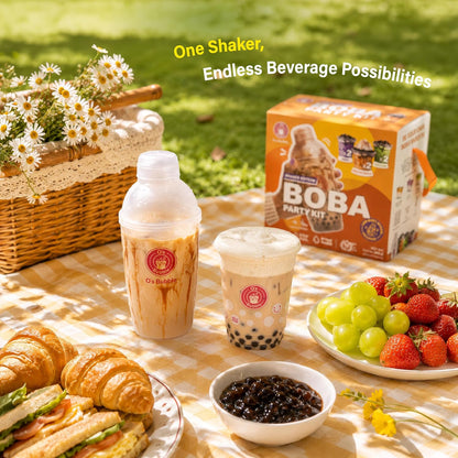 All in One Boba Tea Kit for Kids - Mixed Fruit, 6 Servings