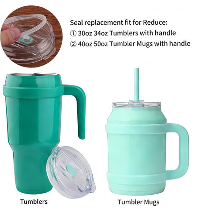 Rubber Seal Replacement for Reduce Tumbler Mug 40oz 50oz Lids