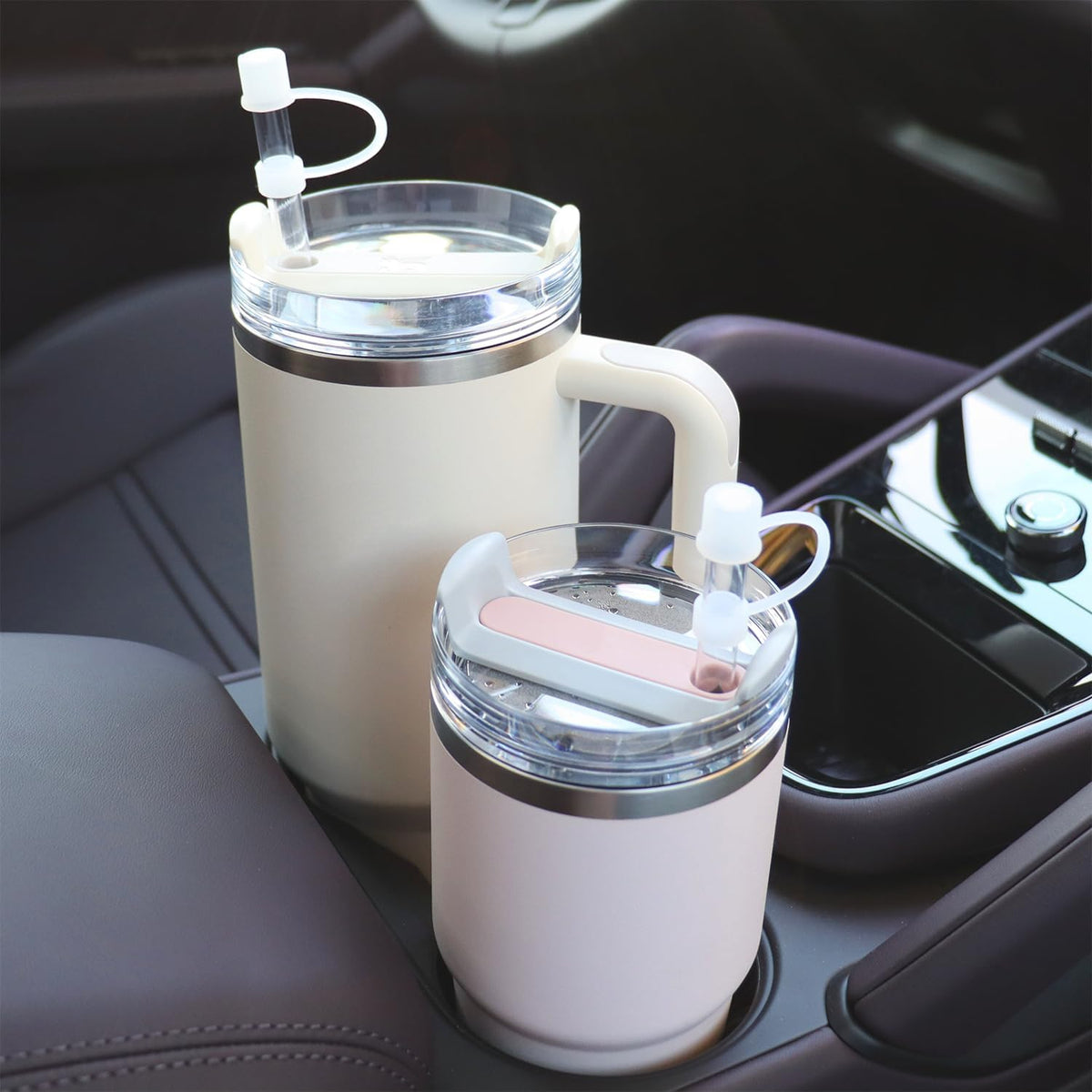 Silicone Straw Cover Caps for Stanley Tumbler 40-20 oz