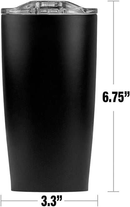 Vacuum Insulated & Double Wall with Leakproof Sliding Lid | Great for Hot