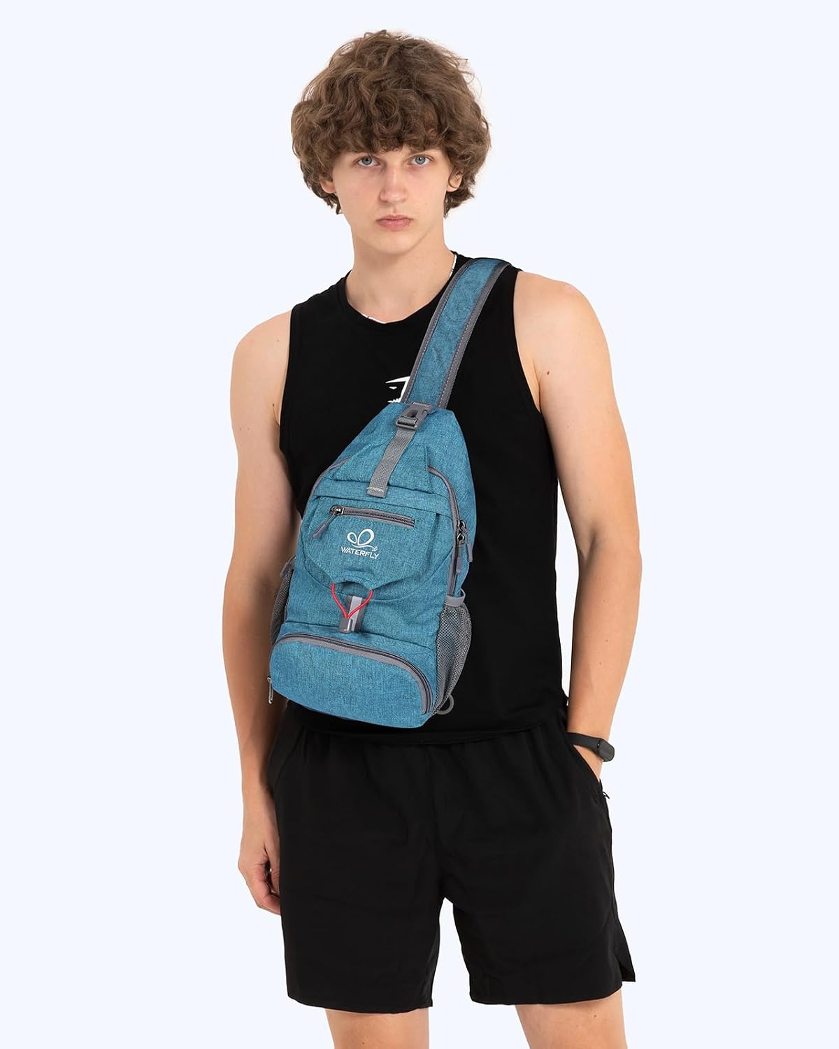 Packable Sling Backpack Lightweight Crossbody Bag Travel Daypack