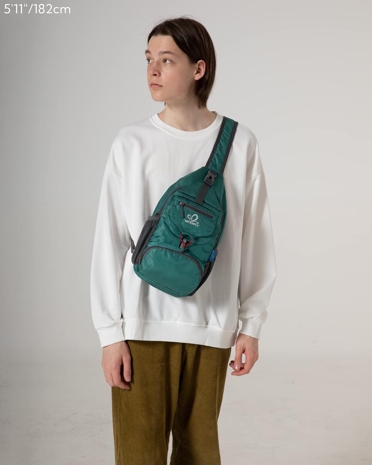 Packable Sling Backpack Lightweight Crossbody Bag Travel Daypack