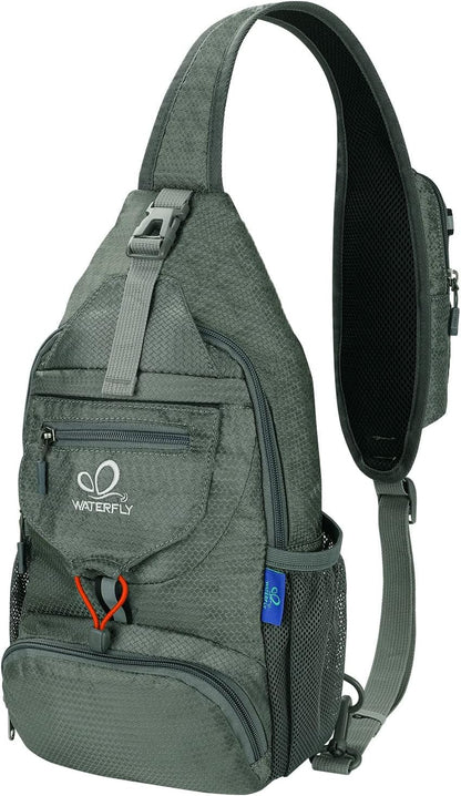 Packable Sling Backpack Lightweight Crossbody Bag Travel Daypack