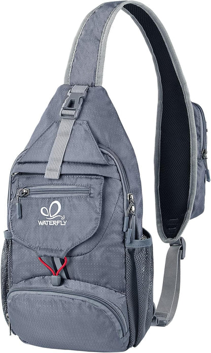 Packable Sling Backpack Lightweight Crossbody Bag Travel Daypack
