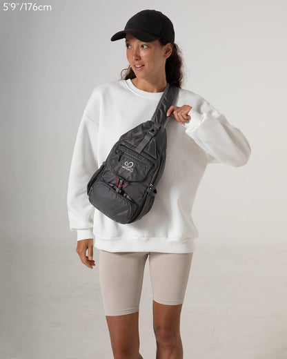 Packable Sling Backpack Lightweight Crossbody Bag Travel Daypack