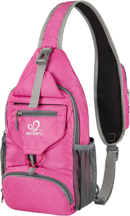 Packable Sling Backpack Lightweight Crossbody Bag Travel Daypack