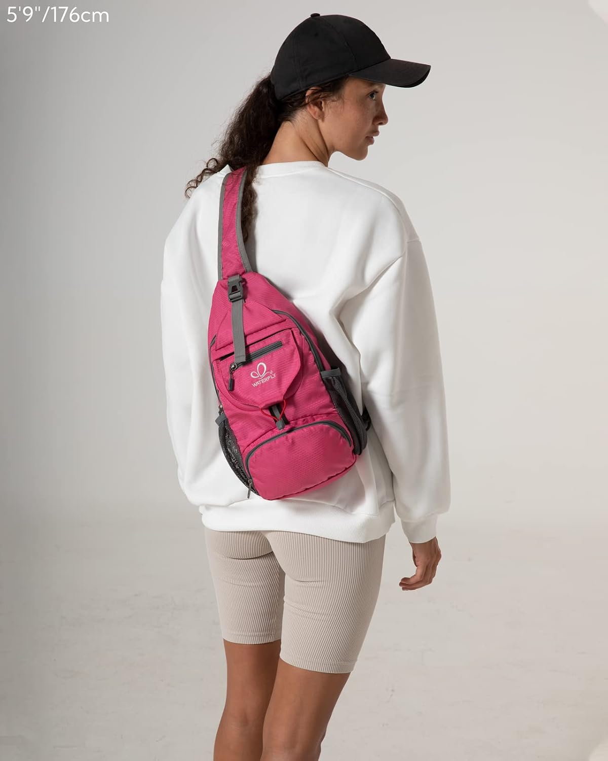 Packable Sling Backpack Lightweight Crossbody Bag Travel Daypack