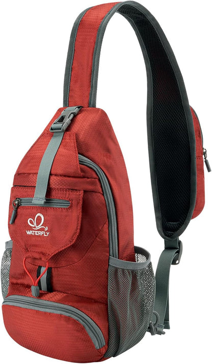 Packable Sling Backpack Lightweight Crossbody Bag Travel Daypack