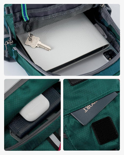 Packable Sling Backpack Lightweight Crossbody Bag Travel Daypack