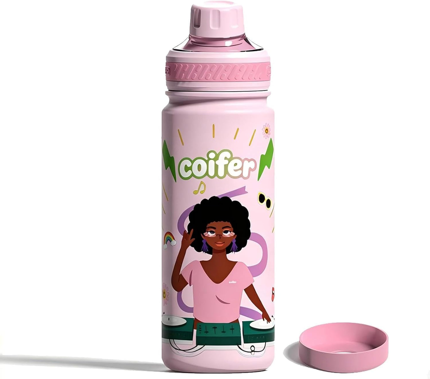 22 oz Insulated Water Bottle with Handle