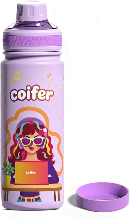 22 oz Insulated Water Bottle with Handle