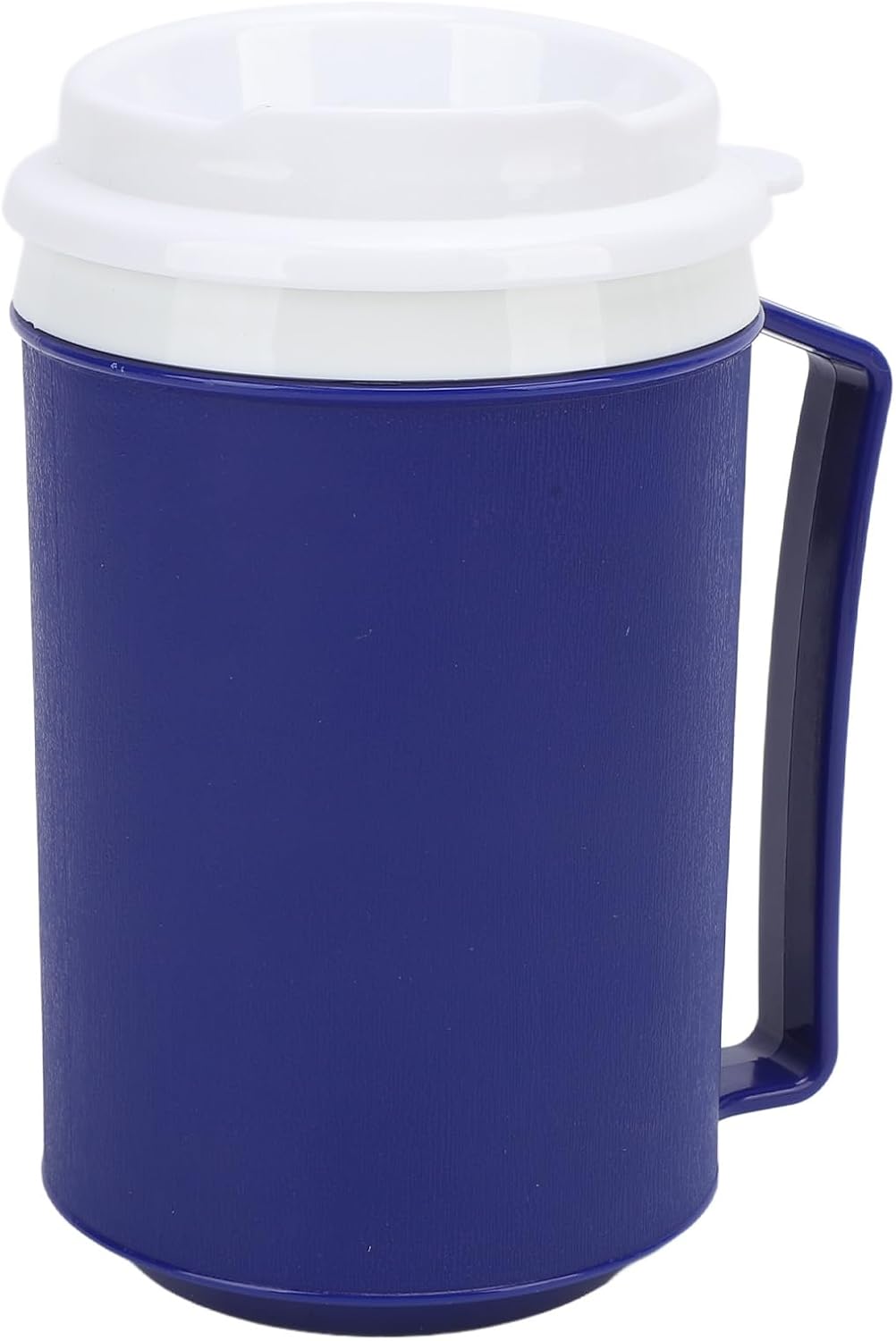 Insulated Mug, Vacuum Insulated Thermal Leak Proof Coffee Tumbler, Travel Mug with Easy Grip Handle and Adjustable Flow Lid for Home Office Travel Camping Picnic Hiking