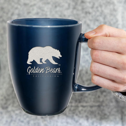NCAA 18oz Laser Engraved Ceramic Lustre Mug - Coffee-Tea - Colors C