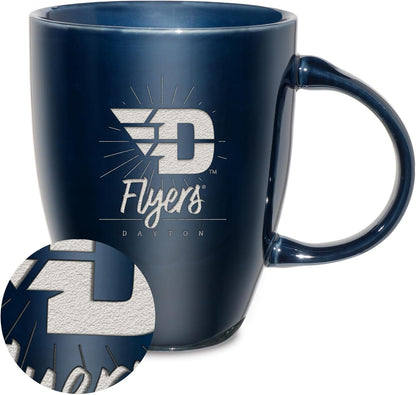 NCAA 18oz Laser Engraved Ceramic Lustre Mug - Coffee-Tea - Colors C