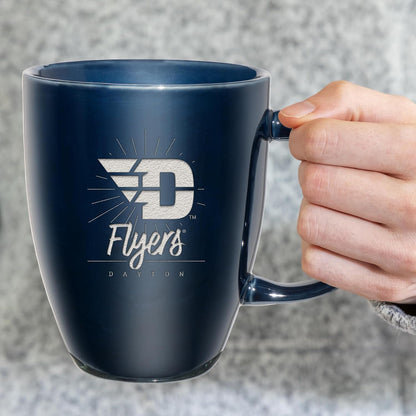 NCAA 18oz Laser Engraved Ceramic Lustre Mug - Coffee-Tea - Colors C