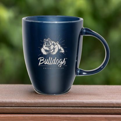 NCAA 18oz Laser Engraved Ceramic Lustre Mug - Coffee-Tea - Colors C