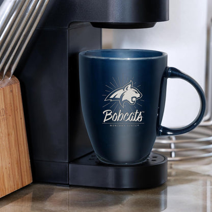NCAA 18oz Laser Engraved Ceramic Lustre Mug - Coffee-Tea - Colors C