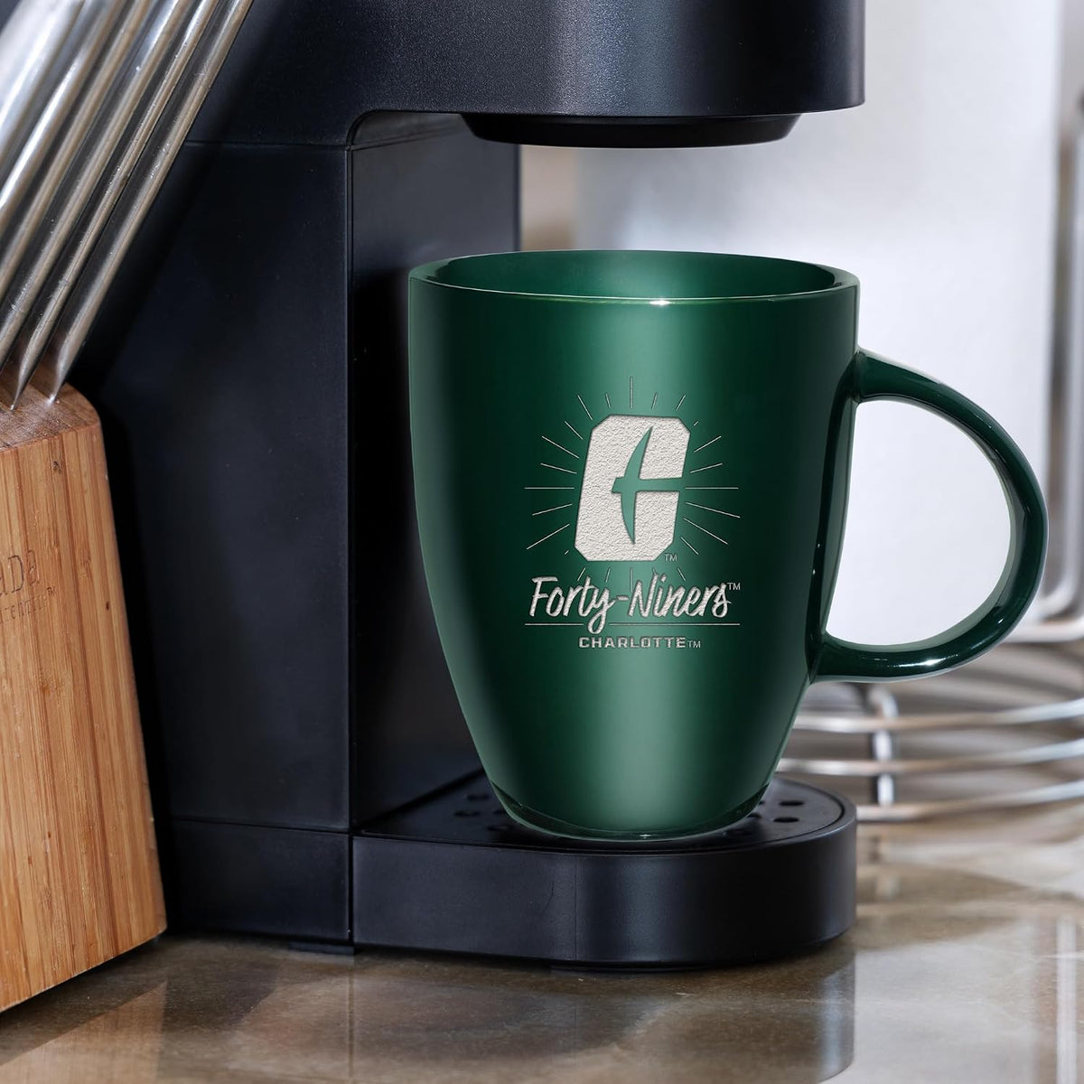 NCAA 18oz Laser Engraved Ceramic Lustre Mug - Coffee-Tea - Colors C