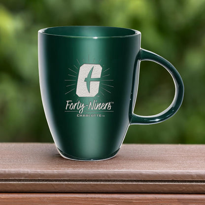 NCAA 18oz Laser Engraved Ceramic Lustre Mug - Coffee-Tea - Colors C