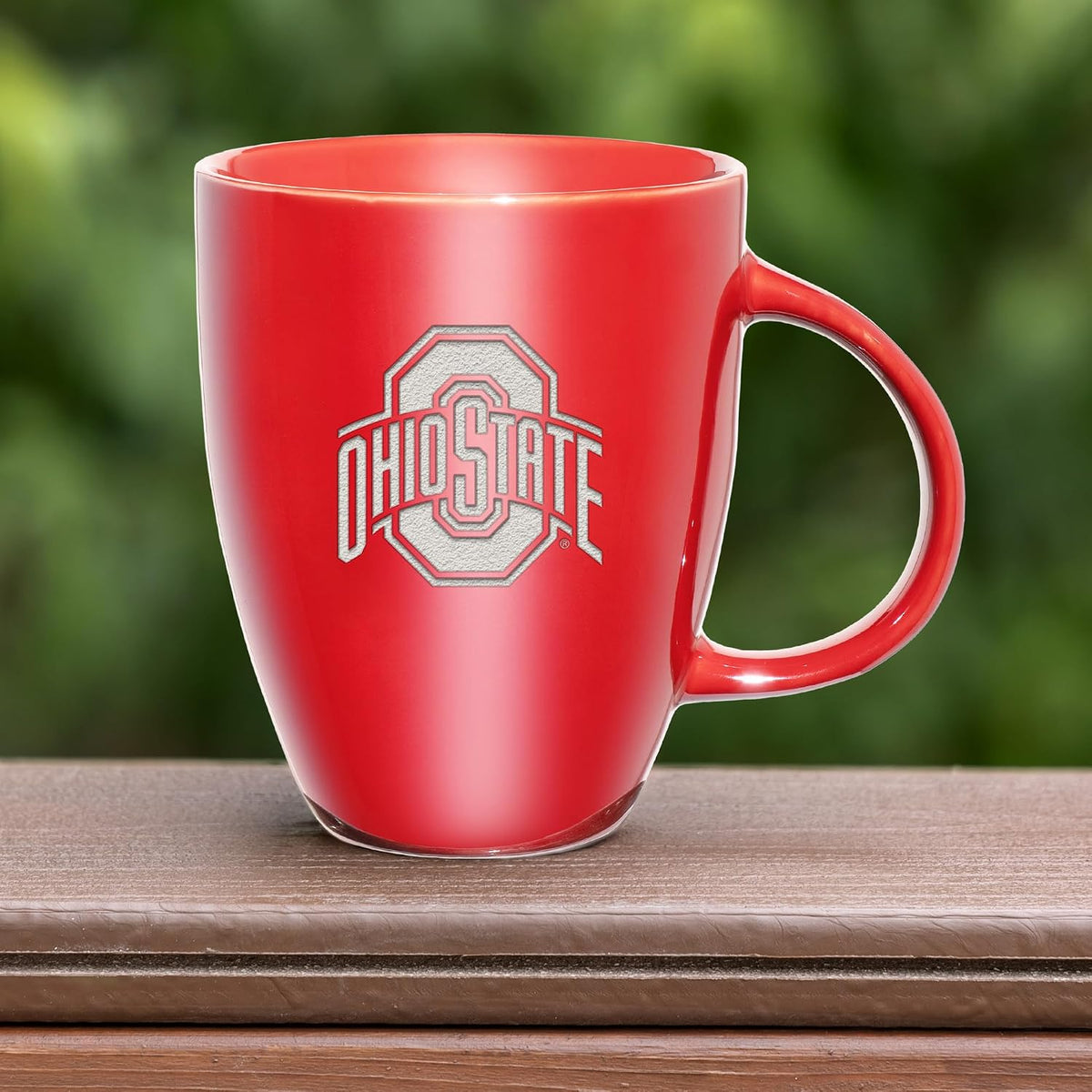 NCAA 18oz Laser Engraved Ceramic Lustre Mug - Coffee-Tea - Colors C