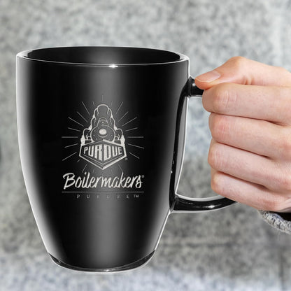 NCAA 18oz Laser Engraved Ceramic Lustre Mug - Coffee-Tea - Colors C