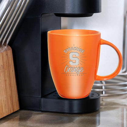 NCAA 18oz Laser Engraved Ceramic Lustre Mug - Coffee-Tea - Colors C