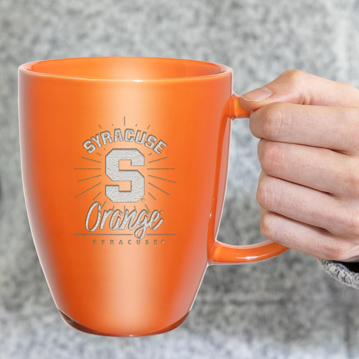 NCAA 18oz Laser Engraved Ceramic Lustre Mug - Coffee-Tea - Colors C