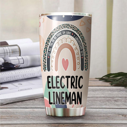Let All You Do Be Done In Love Postal Clerk Tumbler Stainless Steel 20oz, Office Gifts Women Men Work Friends Coworker, Driking Coffee Cup For Birthday Christmas - Colors F