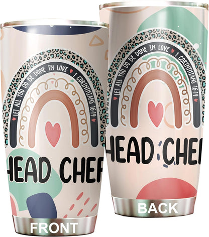 Let All You Do Be Done In Love Postal Clerk Tumbler Stainless Steel 20oz, Office Gifts Women Men Work Friends Coworker, Driking Coffee Cup For Birthday Christmas - Colors F