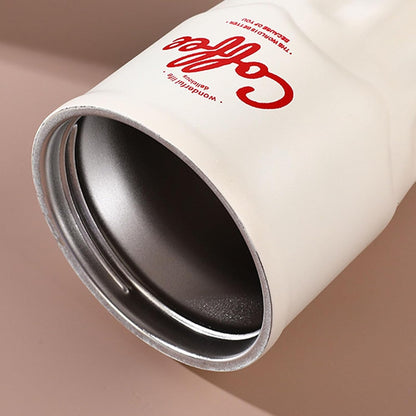 Stainless Steel Coffee Mug, Insulated Coffee Mug with Handle, Insulated -Tumbler with Lid & Handle, Leakproof, Keep Hot/Ice, Tea & Beers, for Home, Offices & Outdoor Use