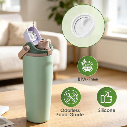 4PCS Replacement Stopper Compatible with Owala FreeSip Sway 30oz 40oz, Silicone Seal Cap Stopper for Owala FreeSip Tumbler 40oz, Water Bottle Cap Gasket Plug Accessories Replacement Parts, Grey