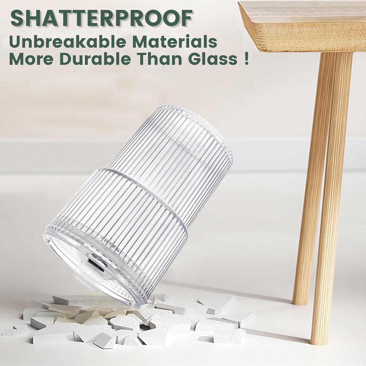Iced Coffee Cups With Lids and Straws 4 Pcs, 16 OZ Unbreakable Glasses Drinking Set,Clear Plastic Cups Reusable Iced Coffee Tumbler with Lid and Straw, To Go Coffee Cups Dishwasher Safe