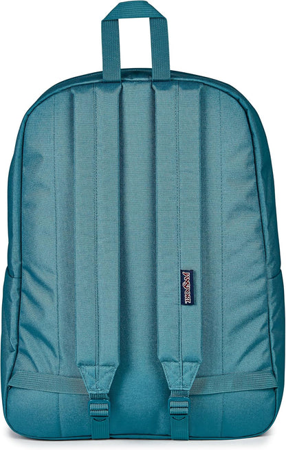 JanSport SuperBreak One Backpacks - Durable, Lightweight Bookbag with 1 Main Compartment, Front Utility Pocket with Built-in Organizer - Premium Backpack, Black - Colors A