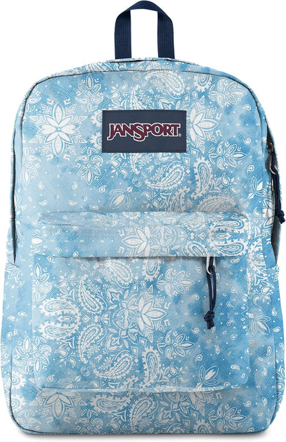 JanSport SuperBreak One Backpacks - Durable, Lightweight Bookbag with 1 Main Compartment, Front Utility Pocket with Built-in Organizer - Premium Backpack, Black - Colors A