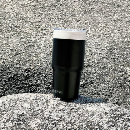 True Ceramic Lined (Not Coated) Stainless Steel Vacuum Insulated Travel Coffee Tumbler, No Metallic Taste, 16oz for Coffee & Tea On-The-Go (Original Steel)
