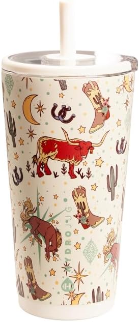 Everyday Tumbler 20 oz, Ceramic-Lined Straw Cup, Rodeo