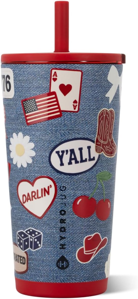 Everyday Tumbler 20 oz, Ceramic-Lined Straw Cup, Rodeo