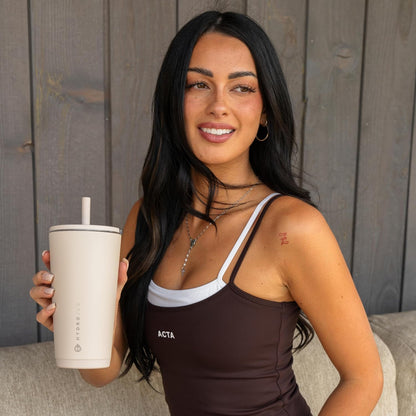 Everyday Tumbler 20 oz, Ceramic-Lined Straw Cup, Rodeo