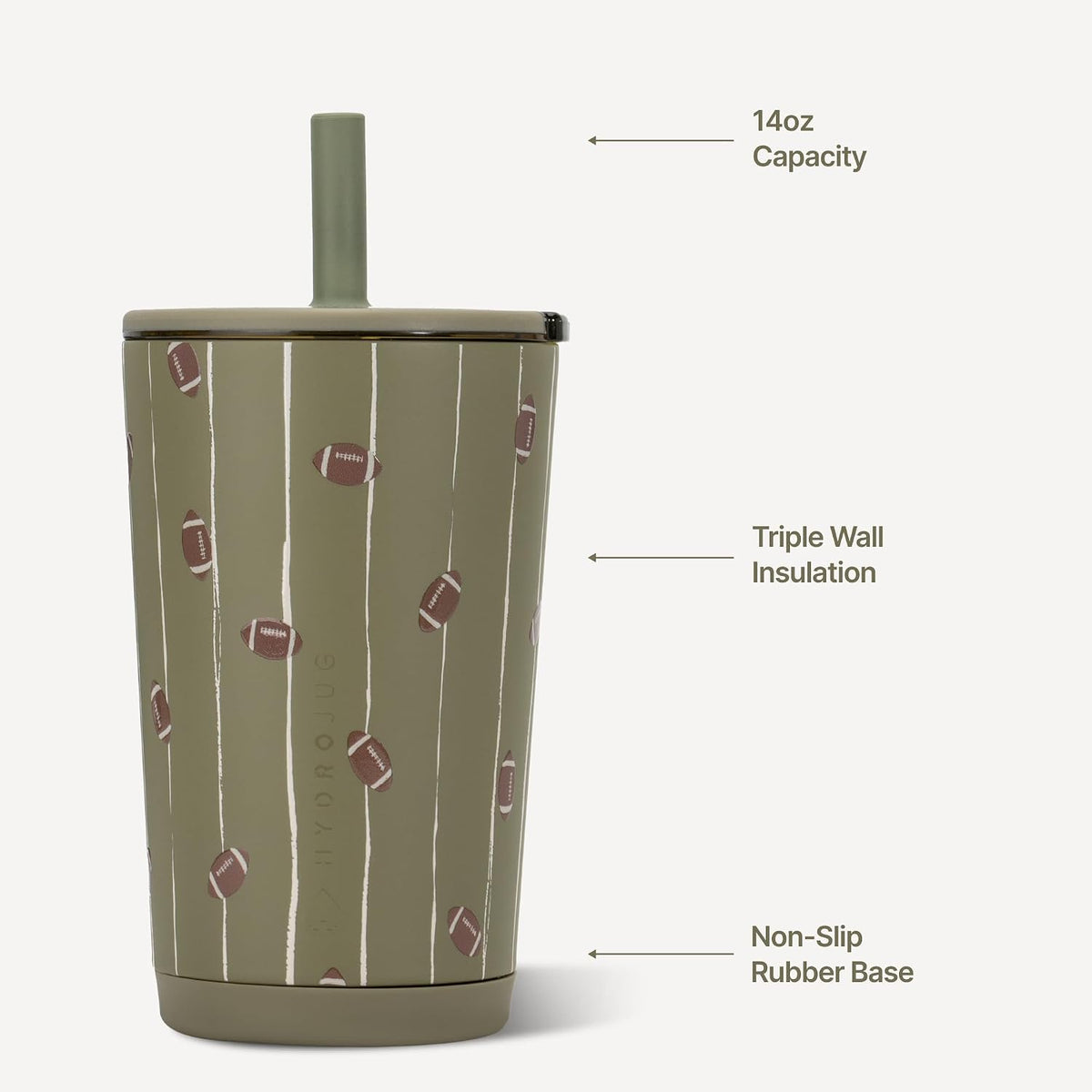 Everyday Tumbler 20 oz, Ceramic-Lined Straw Cup, Rodeo